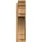 Ekena Millwork Merced Rough Sawn Traditional Outlooker, Western Red Cedar, 6"W x 24"D x 24"H OUT06X24X24MRC01RWR - alternate 2